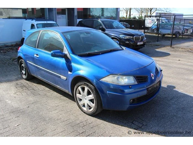 Hatchback renault megane,benzine,1598cm³,82kw, 1e inschr 28/6/08,vf1cm1r0h35868855, 194894km, co²-uitstoot ng, euro4, kenteken i (ii ontbreekt), gelijkvormigheidsattest, keuring tot 10/1/25, 1sleutel - afbeelding 1 van  21