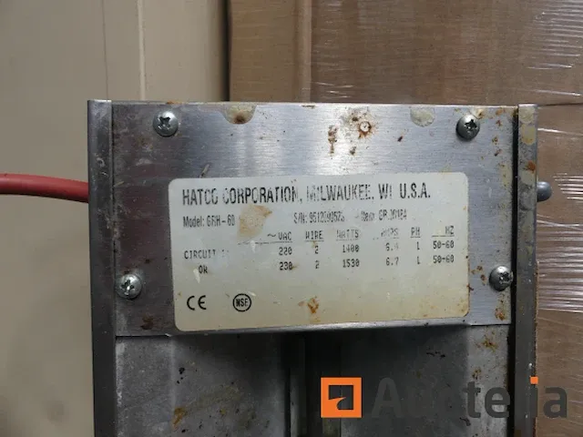 Hatco grh-60 verwarmingsbalk - afbeelding 1 van  4