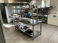 Hatco rvs werktafel met warmte element - afbeelding 1 van  5