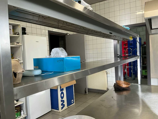 Hatco rvs werktafel met warmte element - afbeelding 4 van  5