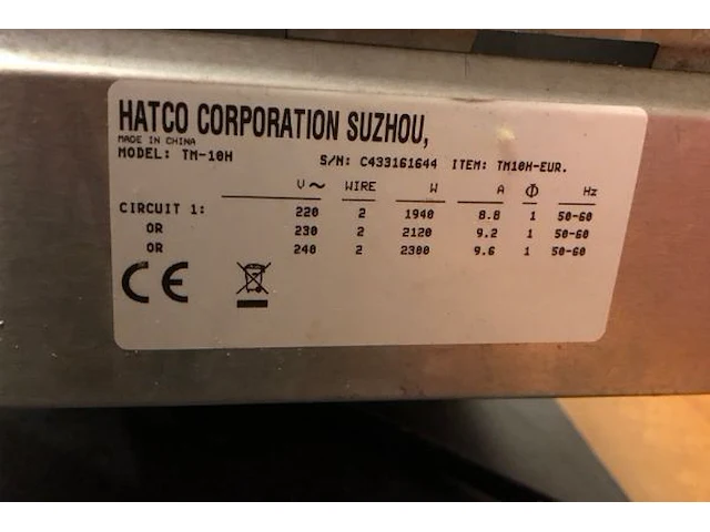Hatco toaster - afbeelding 5 van  5