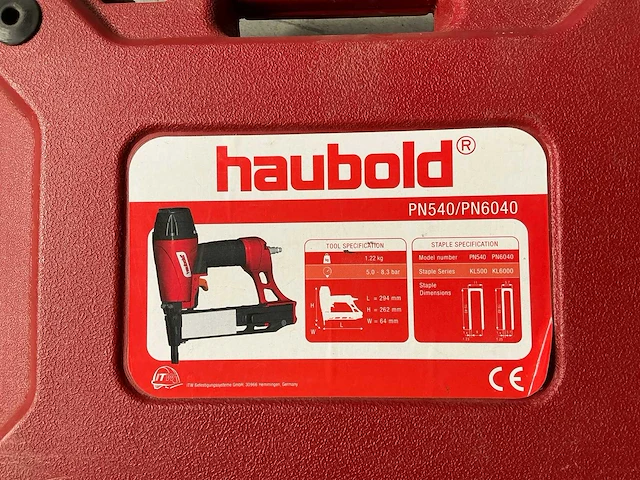 Haubold pn6040 nietmachine - afbeelding 4 van  4