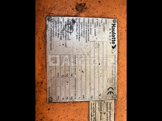 Haulotte compact 14 - afbeelding 11 van  11