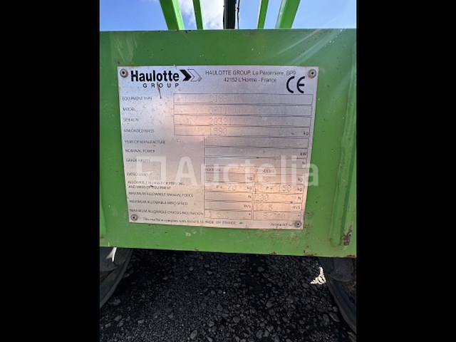 Haulotte optimum 8 - afbeelding 6 van  14