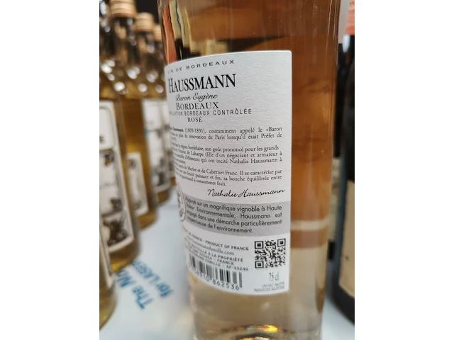 Haussmann bordeaux rosé 2020 12% - afbeelding 4 van  4