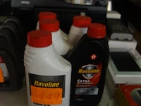 Havoline koelvloeistof (4) en motorolie 10w-40 (2) - afbeelding 1 van  3