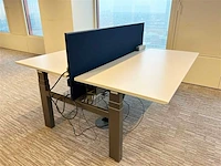 Haworth zit sta dubbele bench - desk - afbeelding 1 van  9