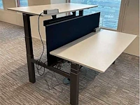 Haworth zit sta dubbele bench - desk - afbeelding 2 van  9