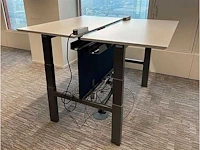 Haworth zit sta dubbele bench - desk - afbeelding 3 van  9