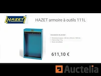 Hazet t-27923 professionele gereedschapsklepkast - afbeelding 1 van  1