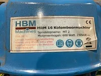 Hbm 16 kolomboormachine - afbeelding 5 van  5