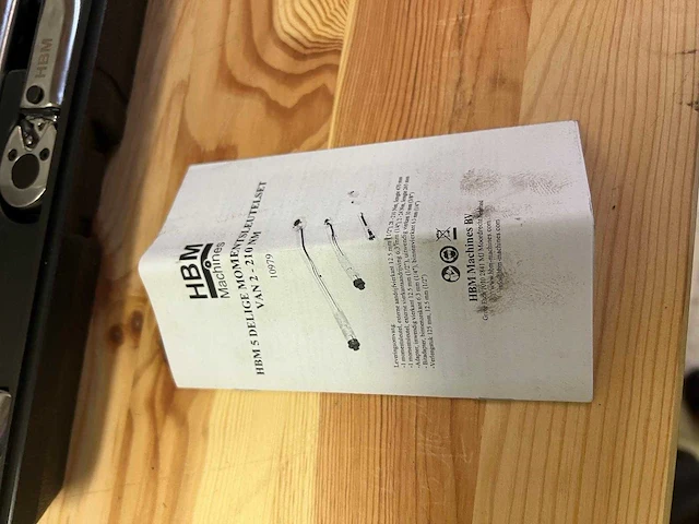 Hbm 5 delige momentsleutelset van 2 - 210 nm - afbeelding 3 van  3