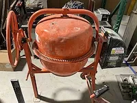 Hbm 9081 betonmolen, 140l, 230v
