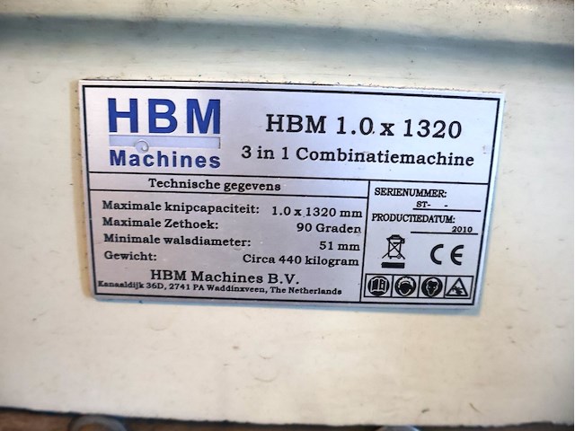 Hbm combi plooibank - afbeelding 3 van  4