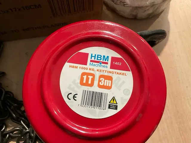 Hbm kettingtakel (2x) - afbeelding 2 van  2