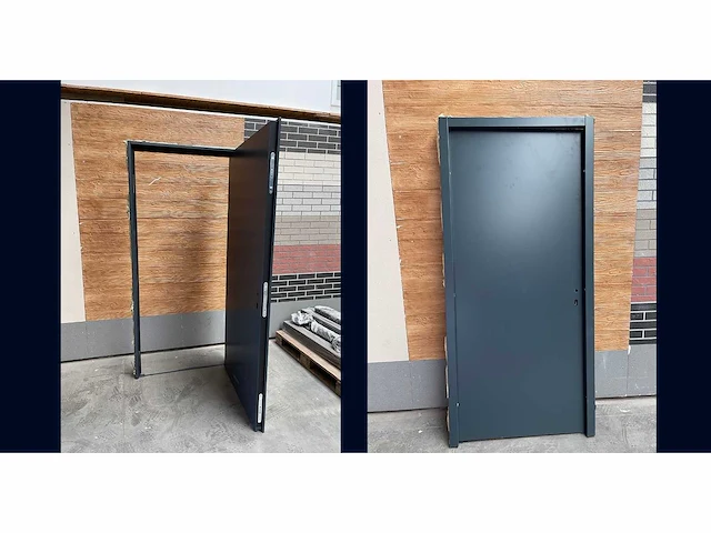 Hbm metal - metalen termische deur - 980x2110 - afbeelding 1 van  13