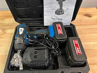 Hbm professionele 20v 4.0ah koolborstelloze accu slagmoersleutel - afbeelding 1 van  5