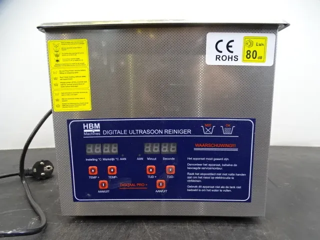 Hbm ultrasoon reiniger - afbeelding 2 van  5