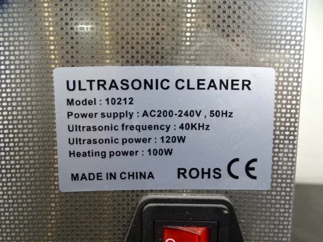 Hbm ultrasoon reiniger - afbeelding 5 van  5