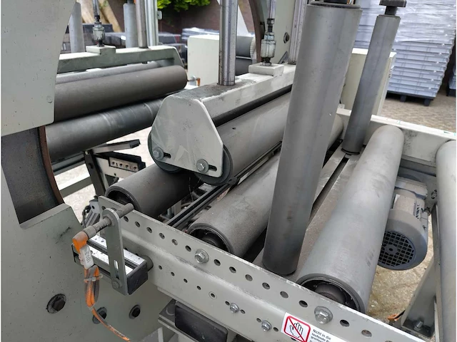 H.bohl - meister/s-800 - horizontale wikkelmachine met rollerbaan - 2007 - afbeelding 7 van  27