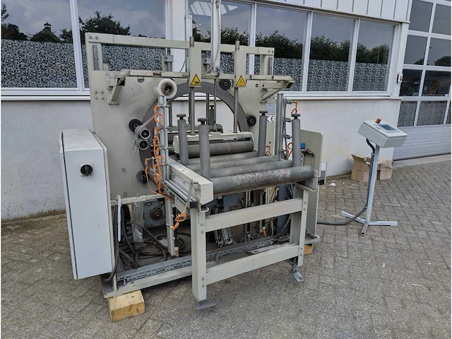 H.bohl - meister/s-800 - horizontale wikkelmachine met rollerbaan - 2007 - afbeelding 1 van  27