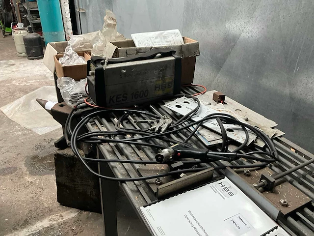 Hbs kes1600 puntlasmachine - afbeelding 7 van  9