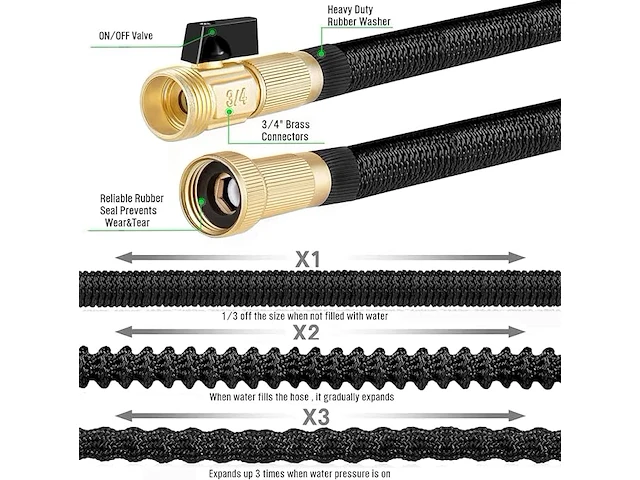 Hbselect uitbreidbare tuinslang - afbeelding 4 van  4