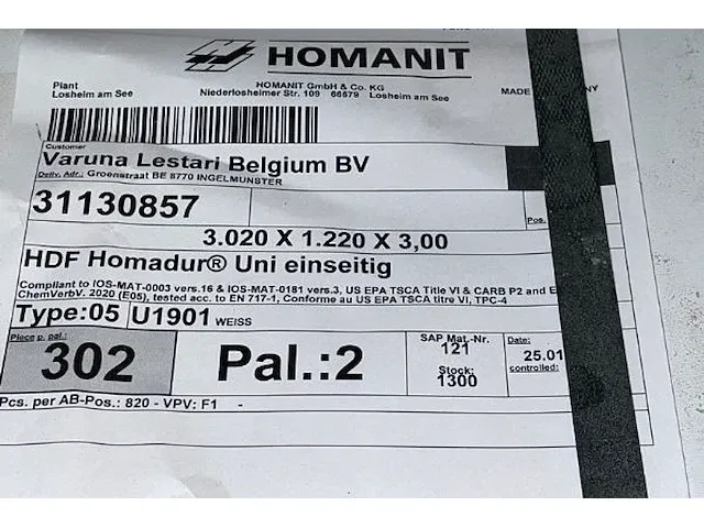 Hdf platen - afbeelding 4 van  4