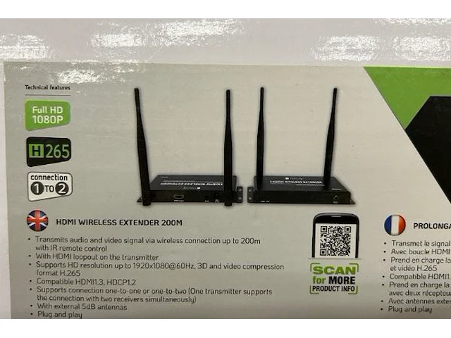 Hdmi wireless extender - afbeelding 2 van  5