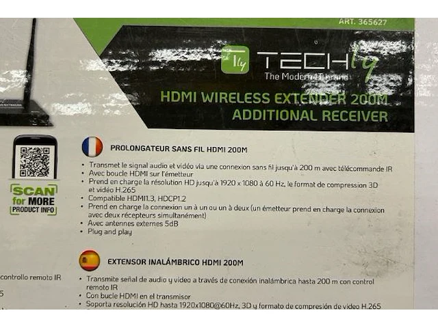 Hdmi wireless extender - afbeelding 3 van  5