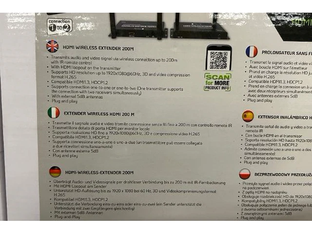Hdmi wireless extender - afbeelding 4 van  5