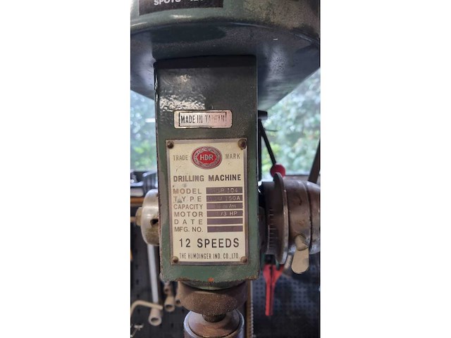 Hdr 104 kolomboormachine - afbeelding 3 van  3