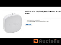 Heatzy wifi radiatorregelaar/thermostaat - afbeelding 1 van  2