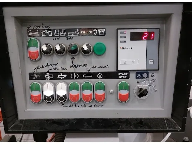 Hebrock top 3001 f kantenaanlijmmachine - afbeelding 4 van  9