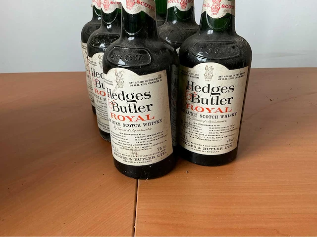 Hedges en butler whiskey (6x) - afbeelding 3 van  4