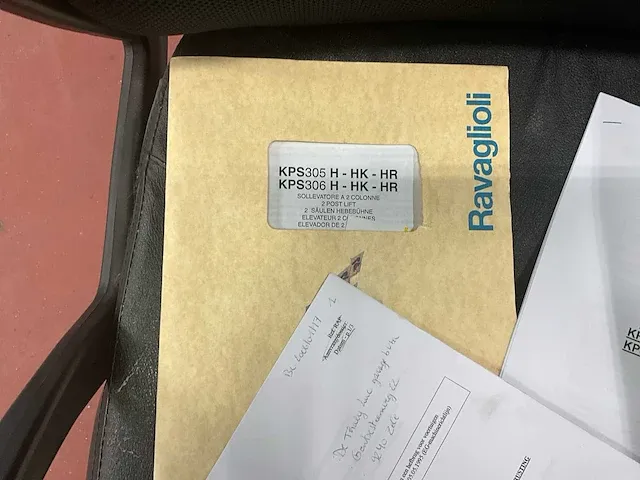 Hefbrug ravaglioli kps 305h - afbeelding 3 van  12