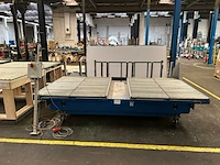 Heftafel mobiel met rollen armo
