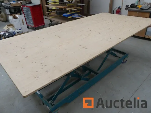 Heftafel werkbank op wielen reinhold beck - afbeelding 4 van  9