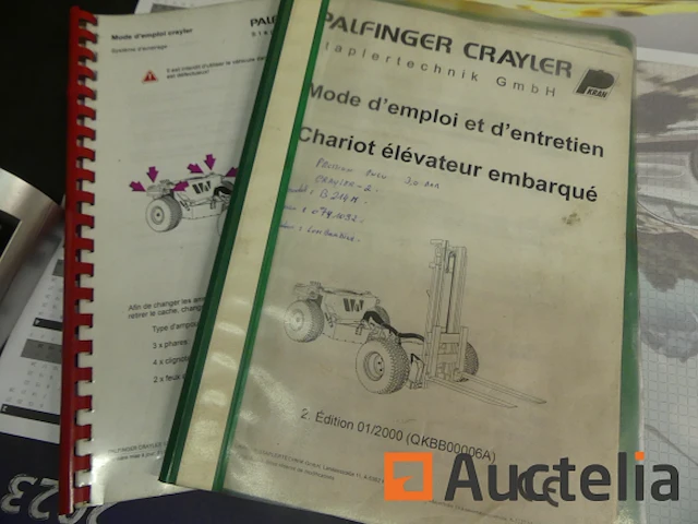 Heftruck aan boord palfinger crayler b214 m - afbeelding 16 van  29