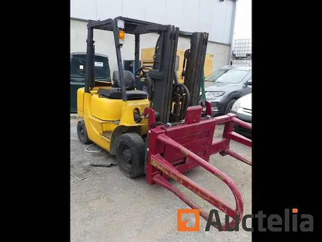 Heftruck + balenklem caterpillar dp25k - afbeelding 2 van  17
