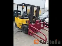 Heftruck + balenklem caterpillar dp25k - afbeelding 2 van  17