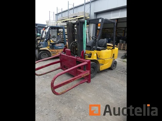 Heftruck + balenklem caterpillar dp25k - afbeelding 10 van  17