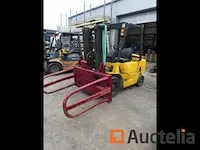 Heftruck + balenklem caterpillar dp25k - afbeelding 10 van  17