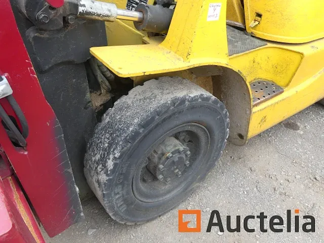 Heftruck + balenklem caterpillar dp25k - afbeelding 12 van  17
