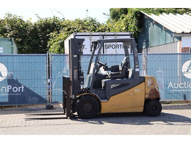 Heftruck caterpillar 2ep8000 elektrisch 2650kg 4.85m - afbeelding 1 van  1
