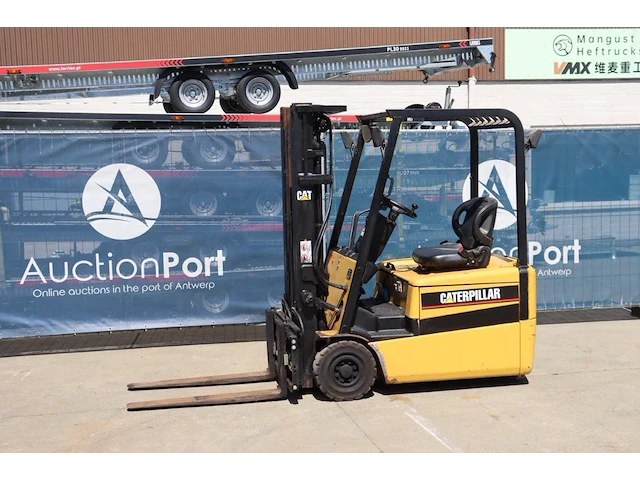 Heftruck caterpillar ep16kt elektrisch 1600kg 4.75m 2001 - afbeelding 1 van  1