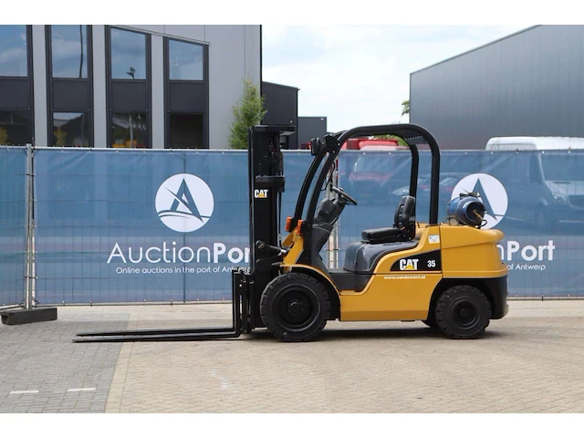 Heftruck caterpillar gp35n lpg 3500kg 4.4m 2008 - afbeelding 1 van  1