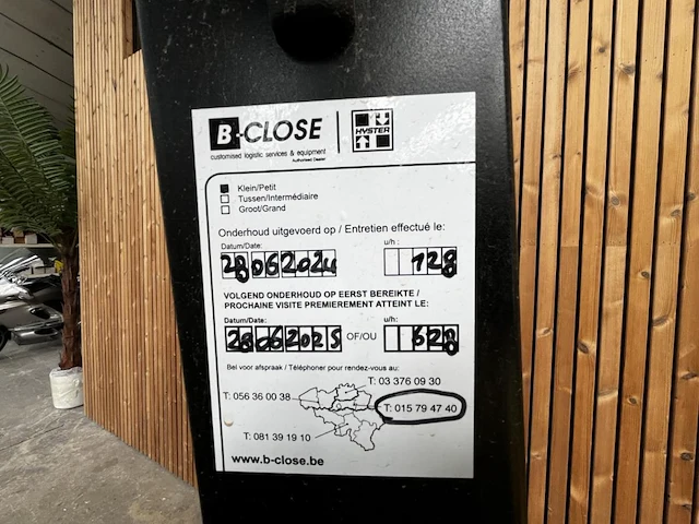 Heftruck counterbalance lift- truck efl-302 - afbeelding 8 van  23