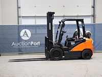 Heftruck doosan g25p-7 lpg 2500kg 3.8m 2019