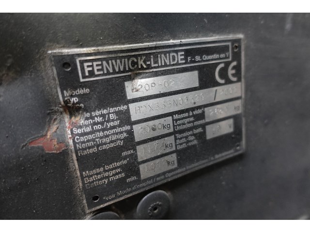 Heftruck fenwick - afbeelding 2 van  15